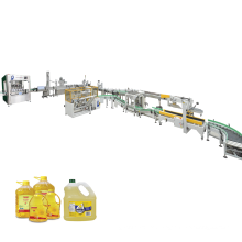 Automatic Filling and Packaging Line for Liquid Edible Oil Lubricating Oil